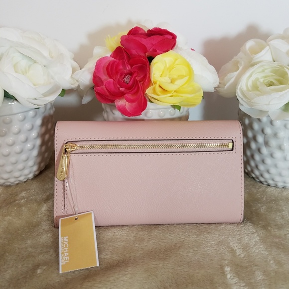 NWT Michael Kors Jet Set Travel Trifold Wallet - Picture 3 of 6